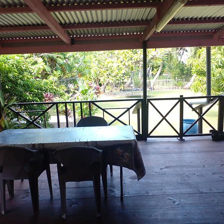 Sunset Beach Maupiti Te-Fare-Arii ภายนอก รูปภาพ