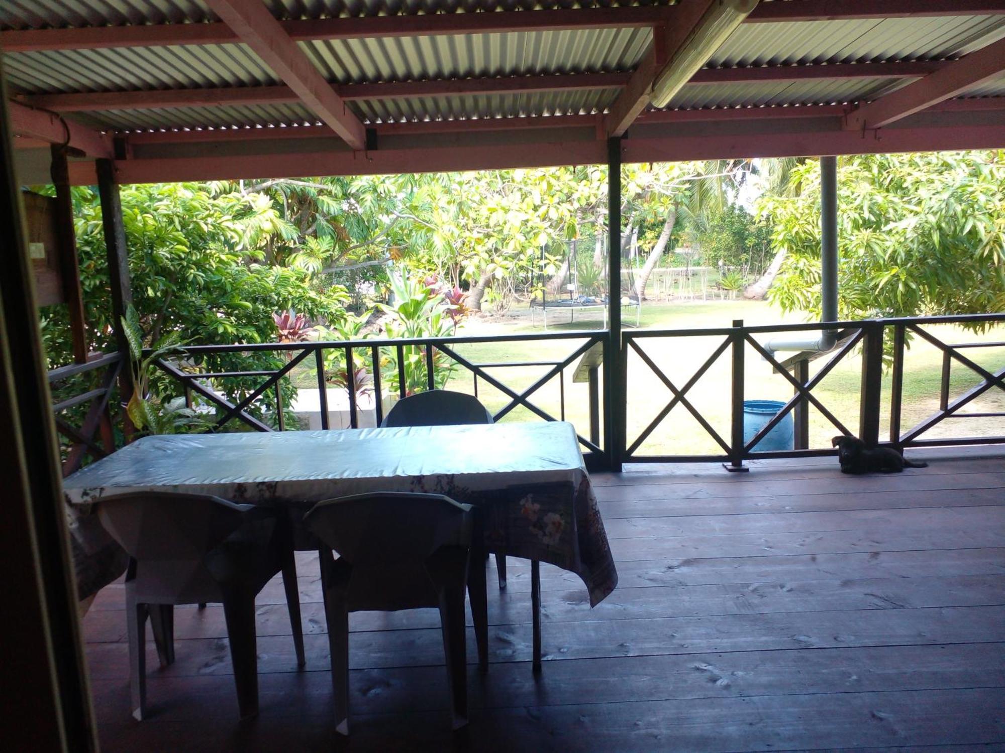 Sunset Beach Maupiti Te-Fare-Arii ภายนอก รูปภาพ